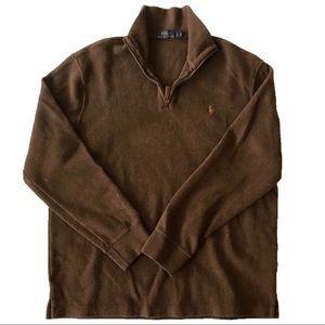 Men’s Polo by Ralph Lauren  Zip Henley Shirt, Sz L